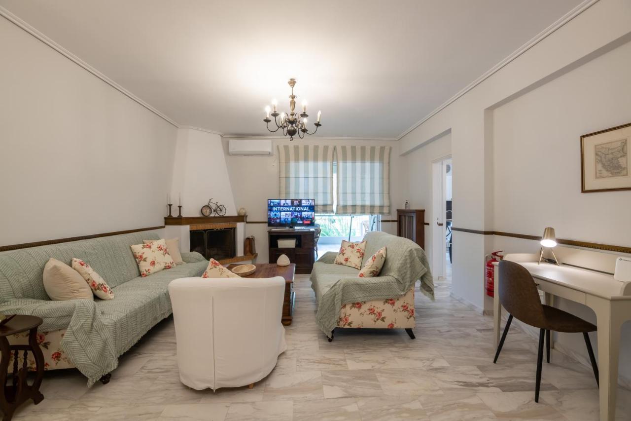 3Bed Flat With Private Parking In Superb Location Appartamento Atene Esterno foto